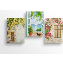Str Store Hudayinabit - 3'lü Çizgili Defter Seti, 14X21 Cm, A5 Boyut