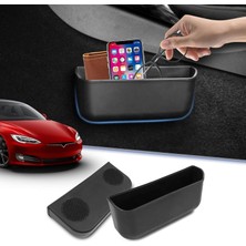 Str Store Tesla Model Y/model 3 Için Gözlük Muhafaza Kabı, Mat Siyah