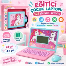 Ersert Eğitici Dizüstü Bilgisayar Unicorn Sesli 1 Adet