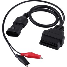 Str Store Fıat Araçlar Için 16 Pini 3 Pine Obd Kablo Dönüştürücü Soket Kablo
