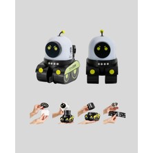 Ersert Yaratıcı Robot Tasarımlı LED Projektör Lamba 1200MAH