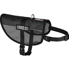 Str Store N0253-1-0210 Hizmet Köpek Yeleği Koşum, X-Large/30 x 38 Inç, Siyah