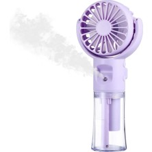 Ersert Ergonomik Taşınabilir USB Şarjlı Spreyli Mini El Fanı