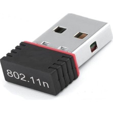 Ersert Mini Kablosuz Adaptör 300 Mbps USB Windows Mac Uyumlu