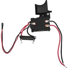 Str Store Darbeli – Düz Matkap Anahtarı, Matkap Sürücü Tetik Hız Anahtarı, Kablosuz Hız Kontrolü Kontrol Anahtar, 12 V, Küçük Işık