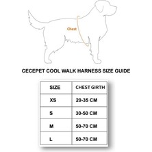 Str Store Cool Walk Harness Kırmızı Köpek Göğüs Tasması L