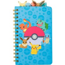 Str Store Pokemon Başlangıçlar ve Eevee 8 "x 5" Spiral Sekmeli Defter