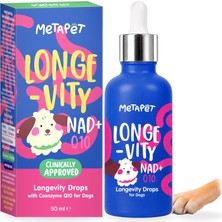 Str Store Köpekler Için Longevity Uzun ve Sağlıklı Yaşam Damlası 50 ml Q10