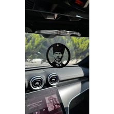 Str Store Araba Süsü Metal Mustafa Kemal Atatürk Dikiz Aynası Süsü Dekoratif