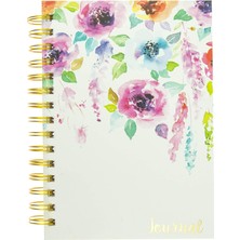 Str Store Hard Bound Journal: Hanging Flowers
