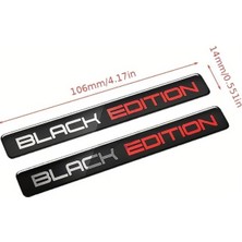 Str Store Black Edition Siyah Kırmızı Gümüş Sticker