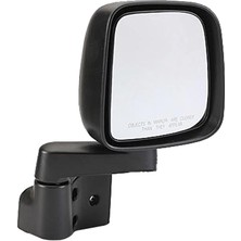 Str Store 955-695 Yolcu Tarafı Manuel Kapı Aynası - Seçili Jeep Modelleriyle Uyumlu, Siyah