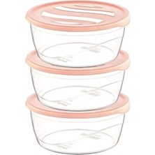 Ersert Ers- Saklama Kabı Karizma Yuvarlak 3lü No:2 ROYALEKS-ÇNK2149