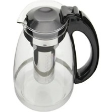Ersert Ers- Çelik Süzgeçli Cam Çaycı Servis Demlik 1500 Ml. ROYALEKS-7488