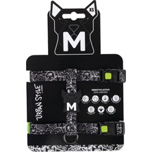 Str Store Urban Style Siyah/beyaz Active Köpek Göğüs Tasması (Xs)