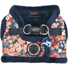 Str Store Küçük ve Orta Boy Köpekler Için Göğüs Tasması - Gianni Harness B - Ayarlanabilir ve Konforlu Lacivert Mavi S