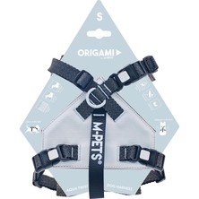 Str Store Origami Reflektörlü Sırt Tasması Mavi (S)