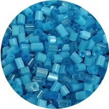 Ersert Ers- Kesme Cam Boncuk 2mm - 60 Gram - Mat Mavi - BNC386