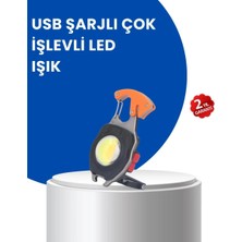 Ersert Ers- Çok Modlu LED Işıklı Pratik Anahtarlık