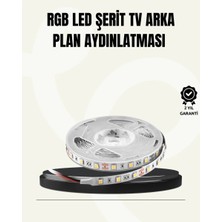 Ersert Ers- Tv Arkası LED Şerit Işık Otomatik Açma Kapama Özellikli 2mt