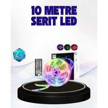 Ersert Ers- Bluetooth Kontrollü Smart Şerit LED 10M Sese Duyarlı Rgb Aydınlatma