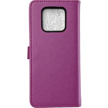 TeknoKapsül Tecno Camon 16 Prime Trend S Plus Kapaklı Telefon Kılıf - Mor