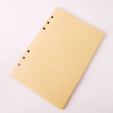 Ersert Ers- Deri Yaprak Desenli Çizgisiz Defter