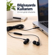 Elvasta Dmtk- Eldm- Elva- Günlük Kullanıma Uygun Silikon Uçlu Kablolu Kulaklık El Tk