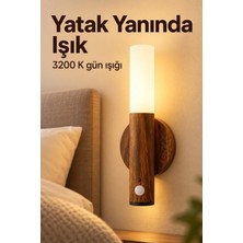 Ersert Ers- Yatak Yanı Sensörlü Kablosuz LED Duvar Apliği