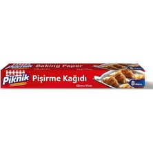 Piknik Gıda Ambalaj Pişirme Kağıdı 8 Metre 1409