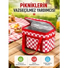 Ersert Ers- 25 Litre Geniş Hacimli Termos Çanta Dayanıklı Fermuarlı Isı Korumalı Taşıma Çantası
