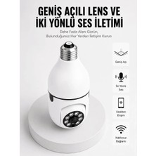 Ersert Ers- Akıllı Güvenlik Kamerası Full Hd Görüntü ve Gece Görüş Özellikli Yeni Nesil