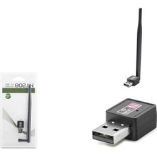 Ersert Ers- USB Wifi Adaptör 150 Mbps - Siyah LV-UW02T