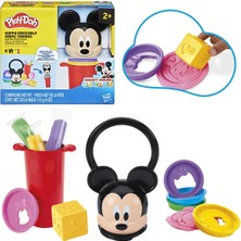 Play-Doh Disney Junior Happy Stackable Oyun Seti | Okul Öncesi Çocuklar Için Oyuncak | 2 Yaş ve Üzer