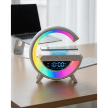 Ersert Ers- Bluetooth Hoparlör Rgb Aydınlatmalı USB Tf Kart Fm Özellikli
