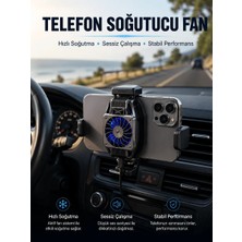 Ersert Ers- Telefon Soğutucu Fan Aktif Soğutma Sistemi Ile Güçlü Performans