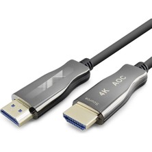 Ersert Ers- Fiber Optik Hdmi 2.0 Kablo 4K UHD 60 Hz 30 M - Siyah HDX2057
