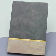 Ersert Ers- Öğretmenler Günü Hediyesi Yazılı Deri Defter