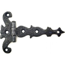 Çerçici Ers- Antika Tarz Dekoratif Pirinç Kuyruklu Kelebek Menteşe - 63X100 Mm, Oksit
