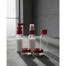 Ersert Ers- 5 Parça Seyahat Dolum Şişesi Seti 30 ml Hafif Tasarım
