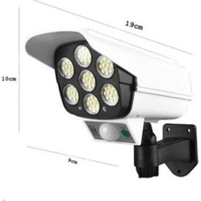 Ersert Ers- LED Lamba-Güneş Paneli Destekli Uzaktan Kumandalı Solar LED Lamba