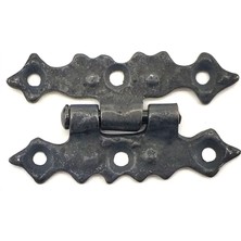 Ersert Ers- Antika Tarz Dekoratif Pirinç Yıldız Menteşe - 63X36 Mm, Oksit