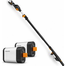 Fiskars Akülü Teleskopik Yüksek Dal Budama Makası Zeminden 6 Metre Erişim 1082340B
