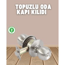 Ersert Ers- Iç ve Dış Mekan Uyumlu Giriş Tipi Topuzlu Kilit