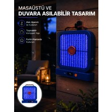 Ersert Ers- Taşınabilir Şarjlı Sivrisinek Öldürücü Uv Işıklı Mavi Model