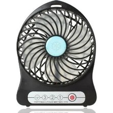 Çerçici Ers- Şarjlı Taşınabilir Mini Fan - Vantilatör
