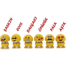 Çerçici Ers- Zıp Zıp Kafalar Sevimli Kafa Sallayan Emojiler Çılgın Kafalar