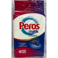 Peros Matik Toz Deterjan Canlı Renkler 8 kg - 53 Yıkama