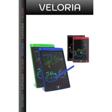 Veloria Premium Tablet 10 Inç LCD Ekran Çocuklar Için Eğitici Çizim Tablet Çocuk Hediyesi Taşınabilir Tahta