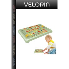 Veloria Premium Çocuklar Için Hafıza Eşleştirme Oyunu Seyahat Eğlencesi Minik Eller Bilişsel Destek